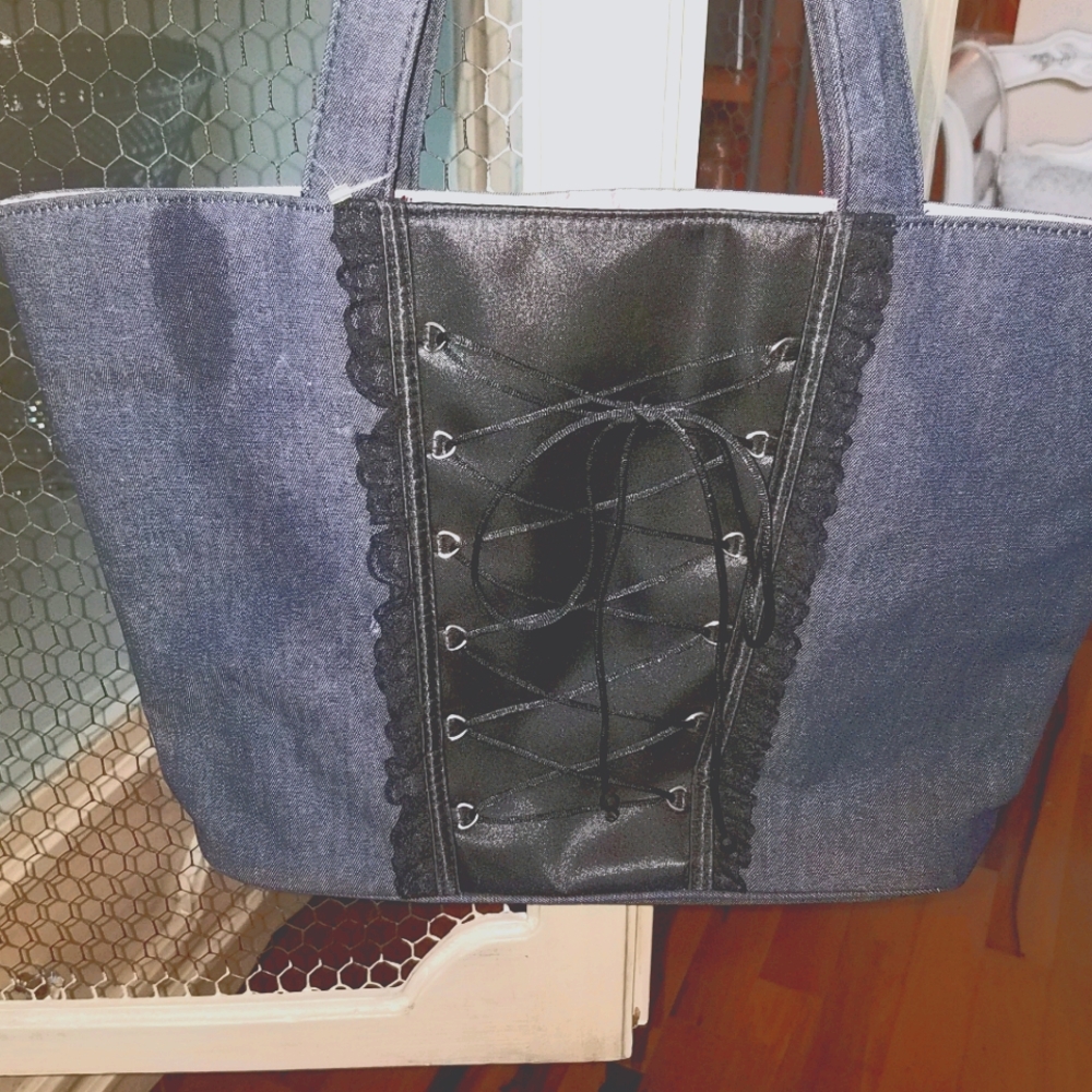 Victoria's Secret Corset Shoulder Tote